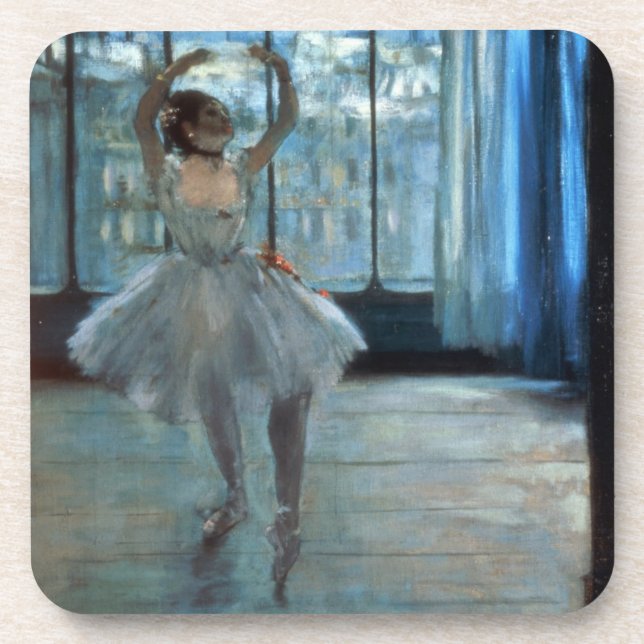 Dessous-de-verre Danseur d'Edgar Degas | devant une fenêtre (Devant)