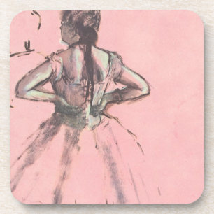 Dessous-de-verre Danseuse vue de dos par Edgar Degas Ballet Vintage