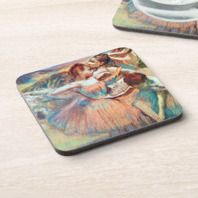 Dessous-de-verre Danseuses dans un paysage d'Edgar Degas (Côté gauche)
