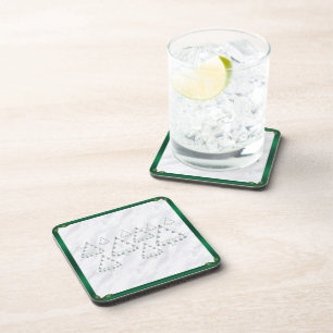 Dessous de verre de baseball Christmas Tree Farm C