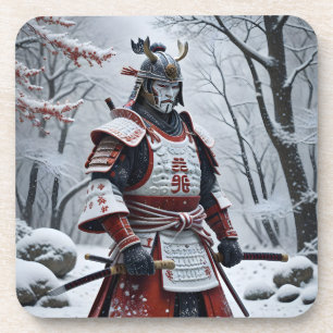 dessous de verre de boisson Samouraï japonais