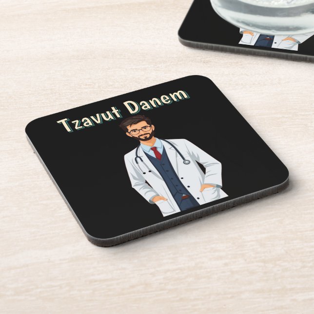 Dessous de verre de boisson Tzavut Danem (Côté gauche)