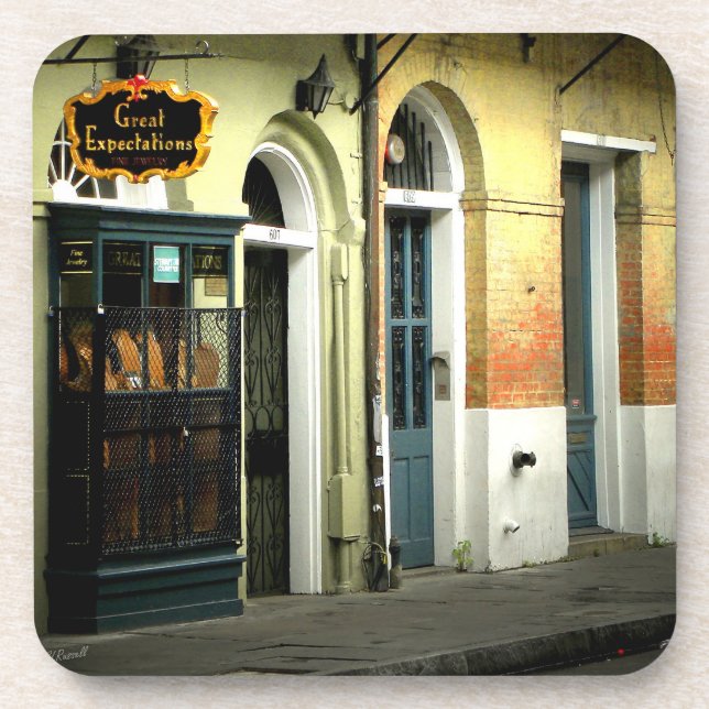 Dessous de verre de boissons de conception de la (Devant)