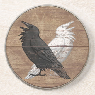 Dessous de verre de bouclier de Viking - Ravens