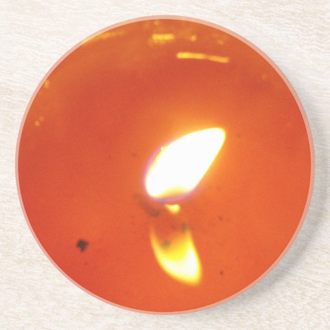 Dessous de verre de bougie (Devant)