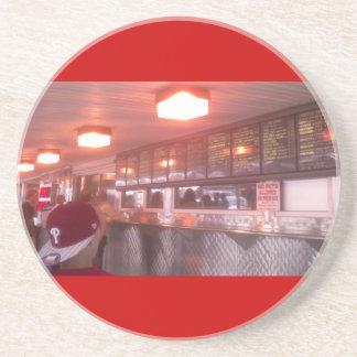 Dessous de verre de Cheesesteak de Philly