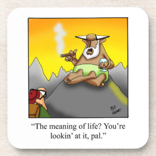 Dessous de verre De Cigar Et Ecosse Humour