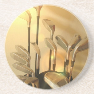 Dessous de verre de clubs de golf