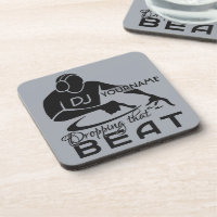 Dessous de verre de coutume du DJ