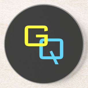 Dessous de verre de ~ de monogramme de