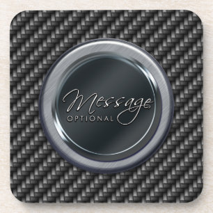 Dessous de verre de fibre de carbone 2A