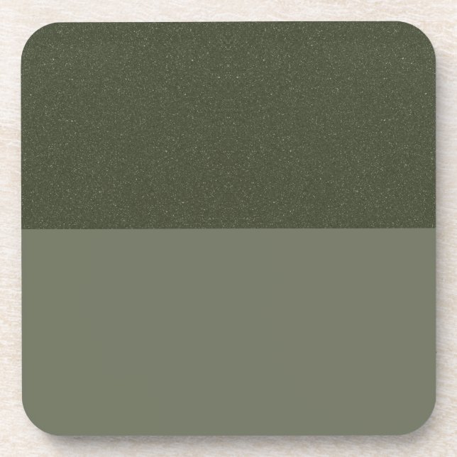 Dessous de verre de fractionnement vert mousse inv (Devant)