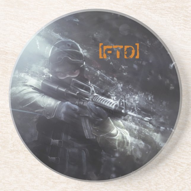 Dessous de verre de FTD (Devant)