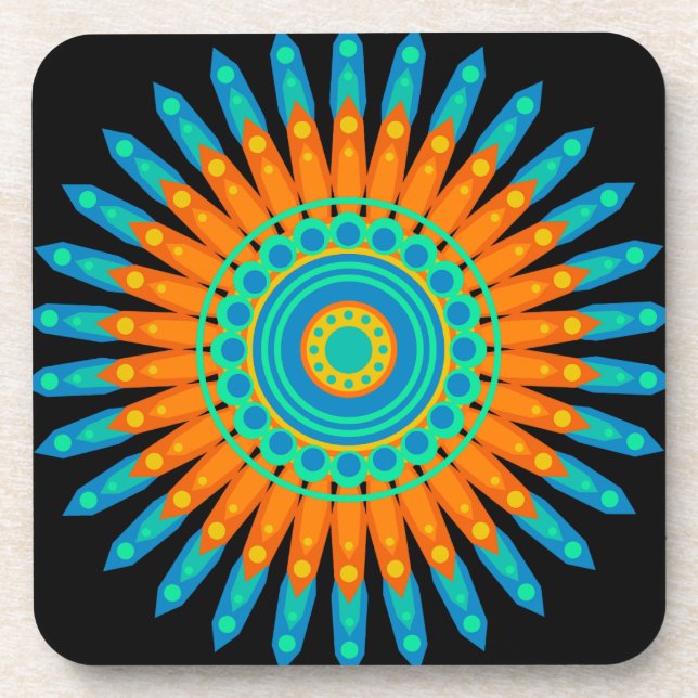 Dessous de verre de grès (Devant)