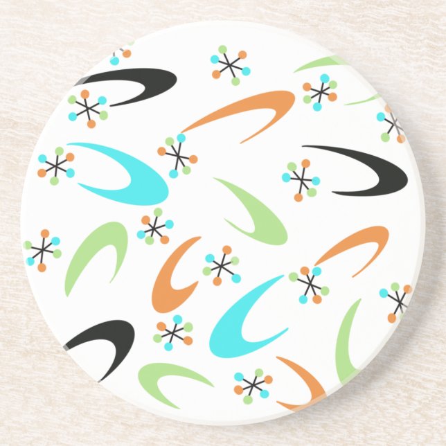 Dessous de verre de grès atomique du milieu du siè (Devant)