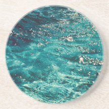 Dessous de verre de grès d'eau