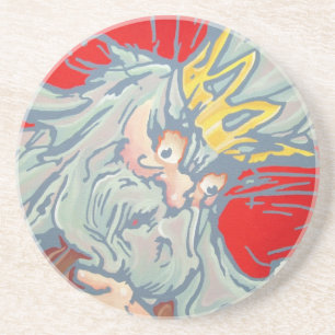 Dessous de verre de grès - roi de Nome