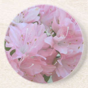 Dessous de verre de grès rose Azaleas