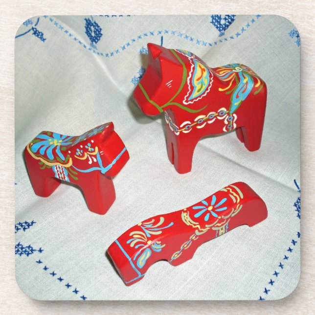 Dessous de verre de la collection Dala Horse (Devant)
