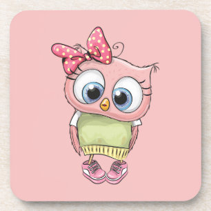 Dessous de verre de la compagnie de boissons Owl