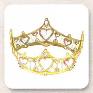 Dessous de verre de la couronne de la Reine des Co