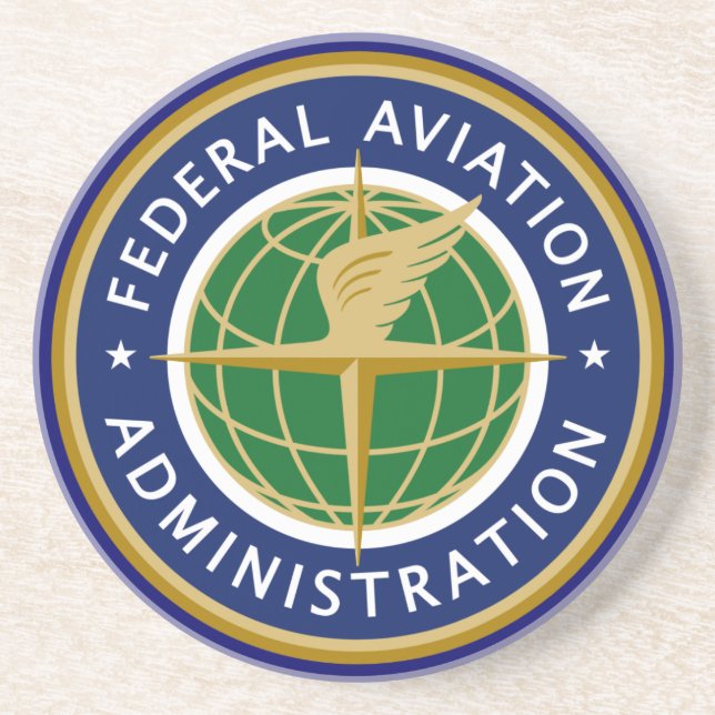 Dessous de verre de la Federal Aviation Administra (Devant)