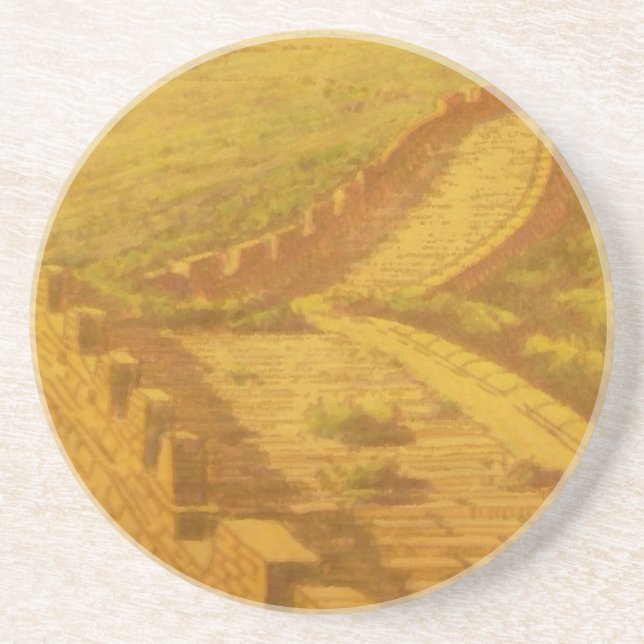 Dessous de verre de la Grande Muraille (Devant)