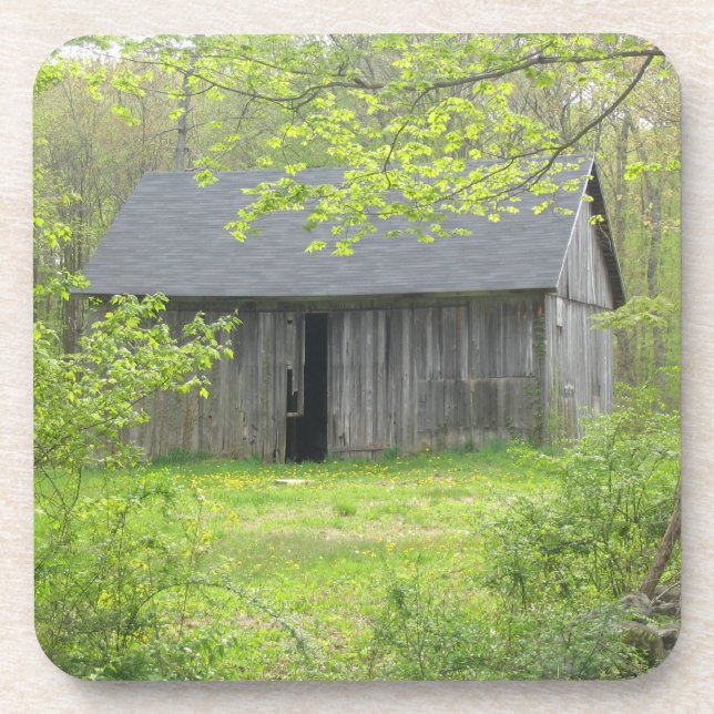 Dessous de verre de la grange (Devant)