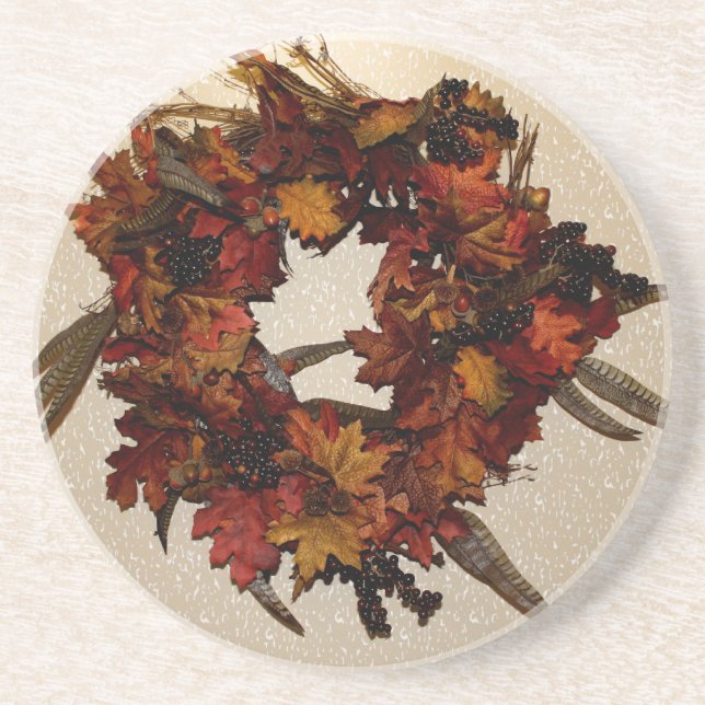 Dessous de verre de la journée de Thanksgiving (Devant)