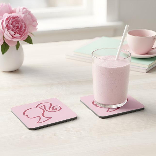 Dessous de verre de la société des boissons Barb (Créateur téléchargé)