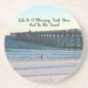 Dessous de verre de la souris Seafoam