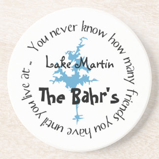 Dessous de verre de lac