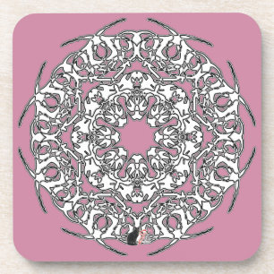 Dessous de verre de l'aube du glyphe octa