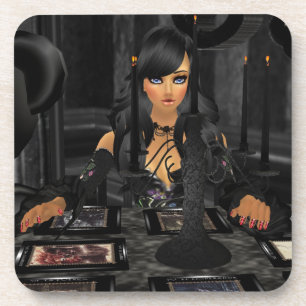 Dessous de verre de lecture de Tarot