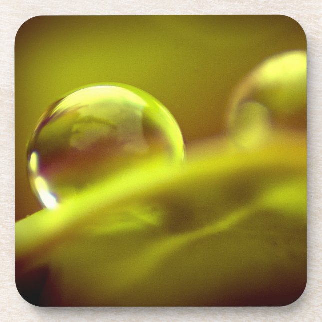 Dessous de verre de liège à goutte d'eau (Devant)