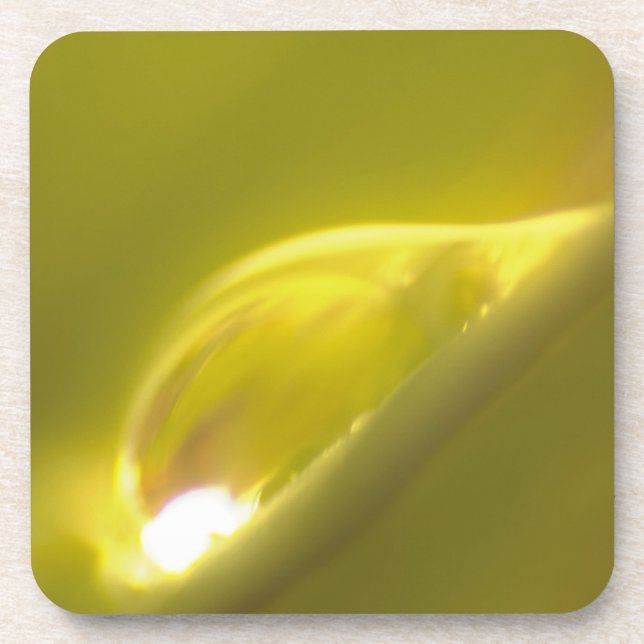 Dessous de verre de liège à goutte d'eau 3 (Devant)