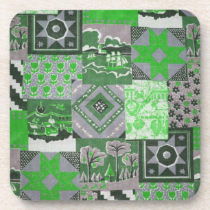 Dessous de verre de liège à patchwork