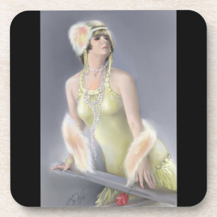 Dessous de verre de liège Siren été