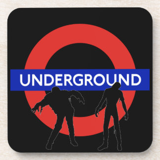 Dessous de verre de liège souterrain Zombie