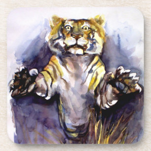 Dessous de verre de liège tigre