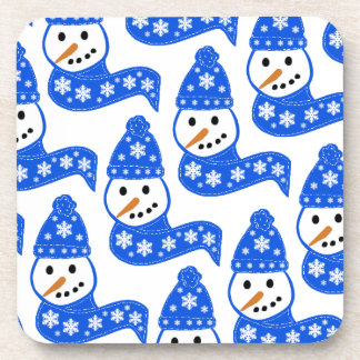 Dessous de verre de Noël Snowman