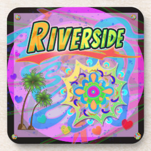 Dessous de verre de progrès réel Riverside