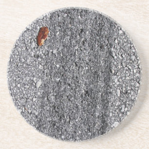 Dessous de verre de rue d'Asphalt