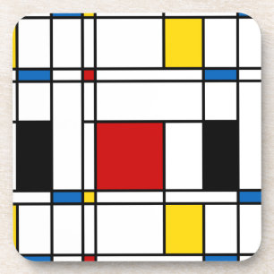 Dessous-de-verre De Stijl Motif