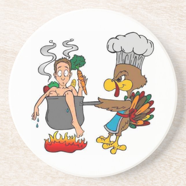 Dessous de verre de thanksgiving (Devant)