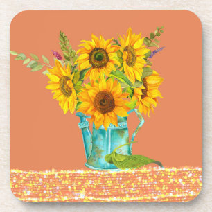 Dessous de verre de tournesol gais
