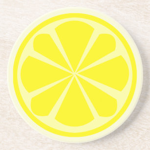 Dessous de verre de tranche de citron