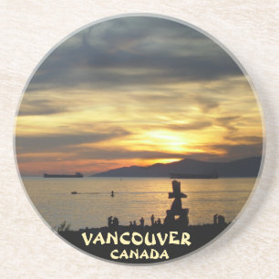 Dessous de verre de Vancouver Inukshuk Vancouver S