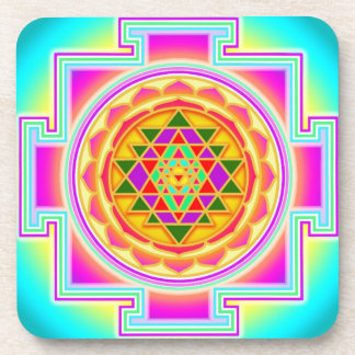 Dessous de verre de yantra de Shri
