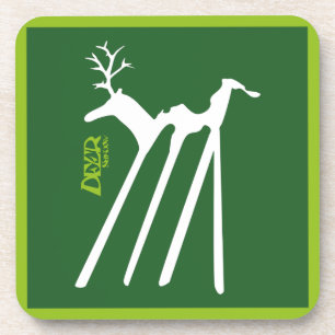 DESSOUS-DE-VERRE DEER SHADOW PIXELAT PAR MASANSER